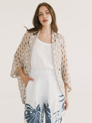 Open-Knit Cardigan