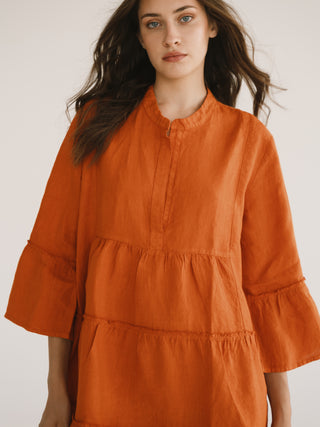 Amalia Dress | Orange
