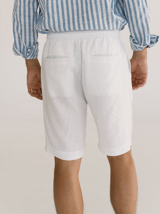 Bermuda Shorts | White