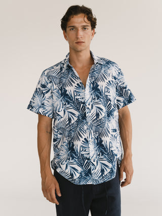 Lynno Shirt | Floral Blue