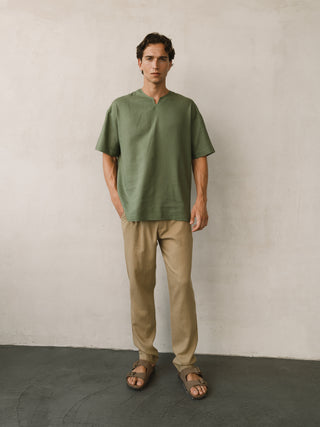 Lynno T-Shirt | Khaki