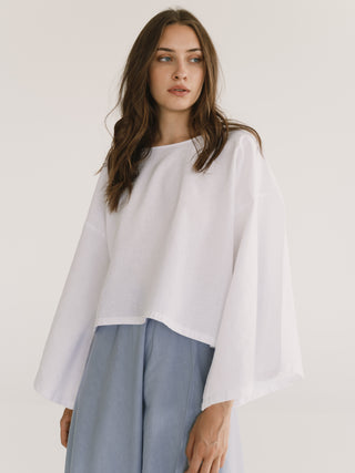 Lynno Top Cabana | White