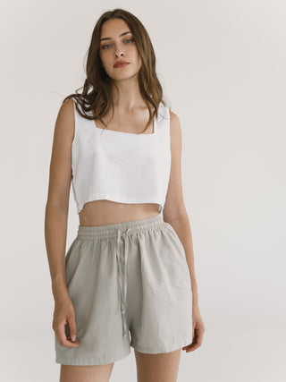 Lynno Shorts | Beige