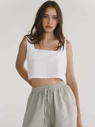 Lynno Top Sandra | White