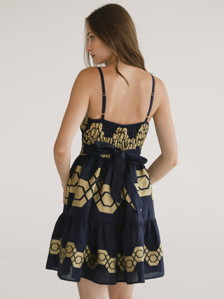 Black Shell Mini Dress