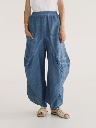 Signature Trousers Dye Blue