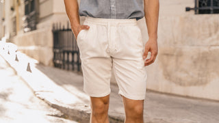 Bermuda Shorts | Light Beige