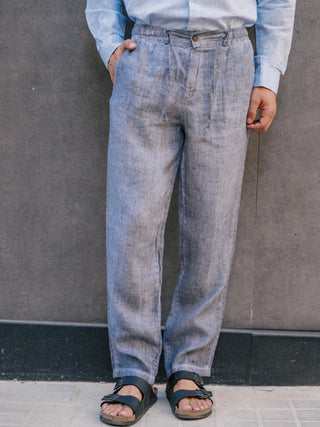 Pants Stone Washed | Grey