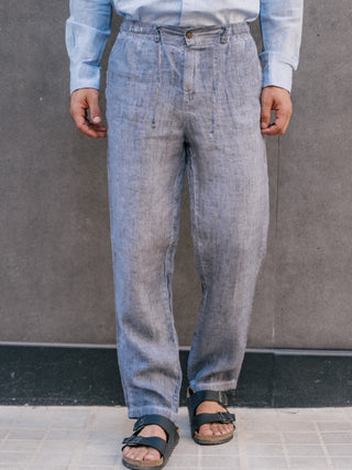 Pants Stone Washed | Grey