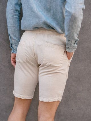 Bermuda Shorts | Light Beige