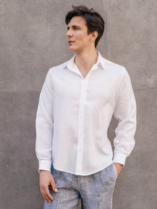 Lynno Classic Shirt | White