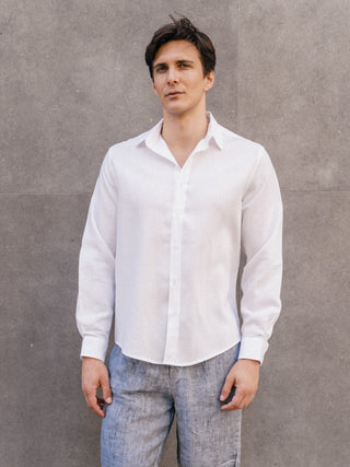 Lynno Classic Shirt | White