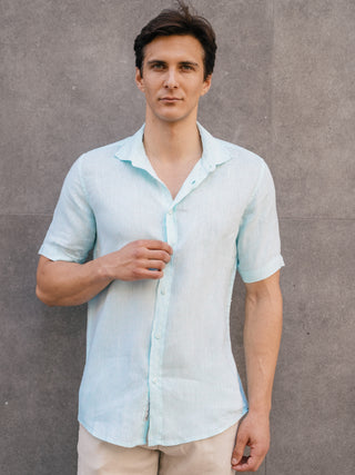 Lynno Shirt | Green Blue