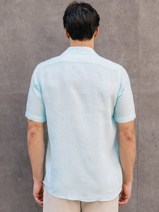 Lynno Shirt | Green Blue