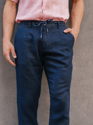 Lynno Pants | Navy