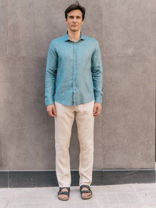 Lynno Shirt | Petrol
