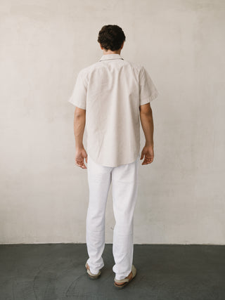Lynno Shirt | Beige Short