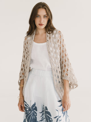 Open-Knit Cardigan