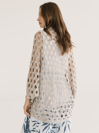 Open-Knit Cardigan
