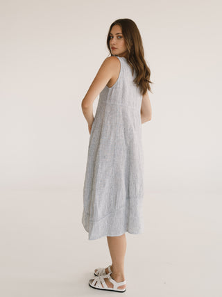 John-P Short Dress | Striped