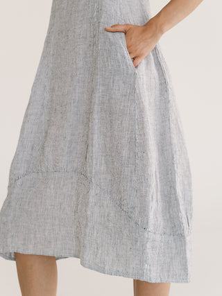 John-P Short Dress | Striped