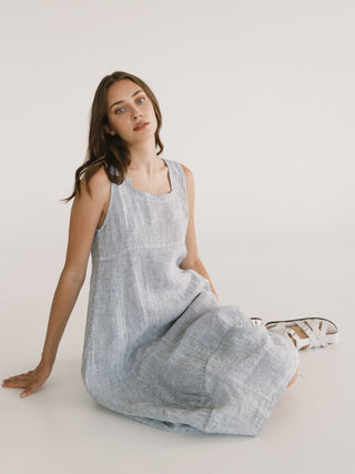 John-P Short Dress | Striped