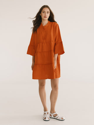 Amalia Dress | Orange