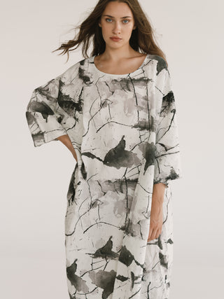 Lesvos Dress | Space Grey