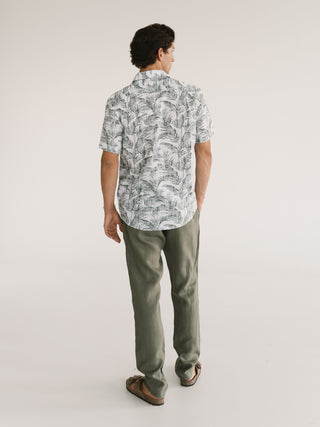 Lynno Shirt | Floral Green