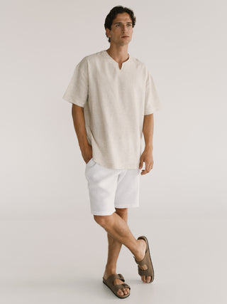 Bermuda Shorts | White