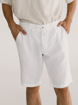 Bermuda Shorts | White
