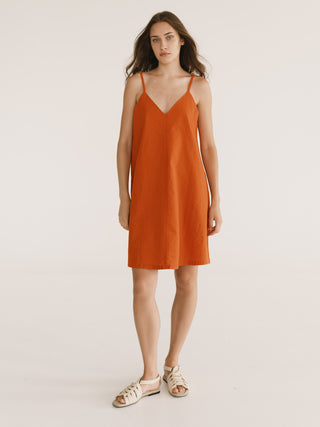 Lynno Light Dress | Orange