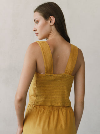Lynno Top | Mustard