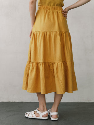 Boho Skirt | Mustard