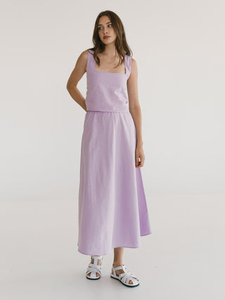 Bias Skirt | Lavender
