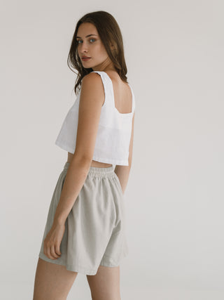 Lynno Shorts | Beige