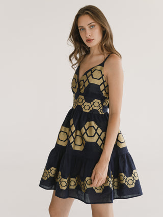 Black Shell Mini Dress