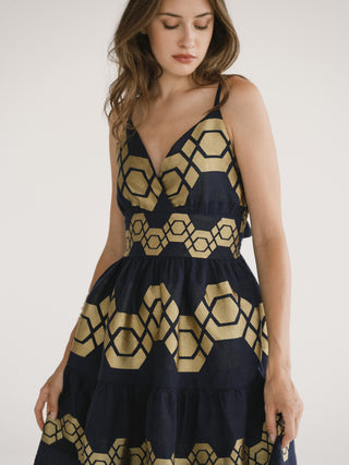 Black Shell Mini Dress