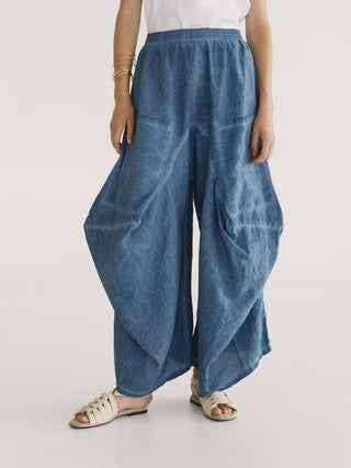 Signature Trousers Dye Blue