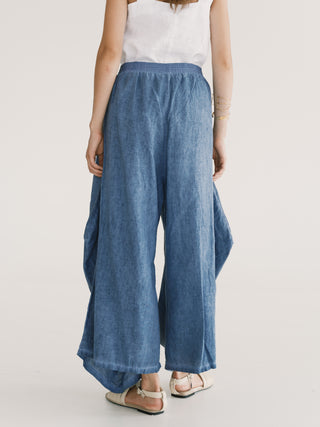 Signature Trousers Dye Blue